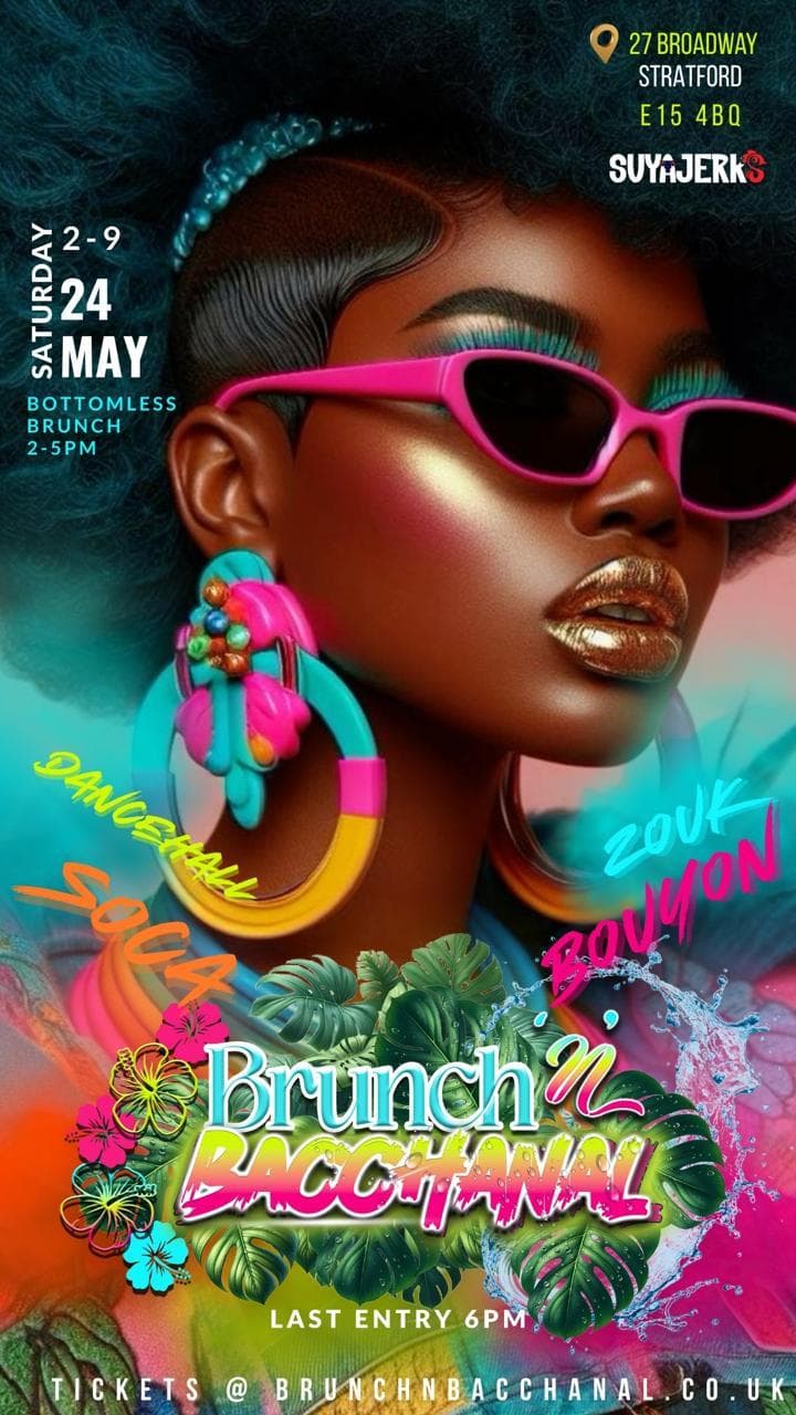 🎉 Brunch 'n' Bacchanal – Soca Fête 🎉